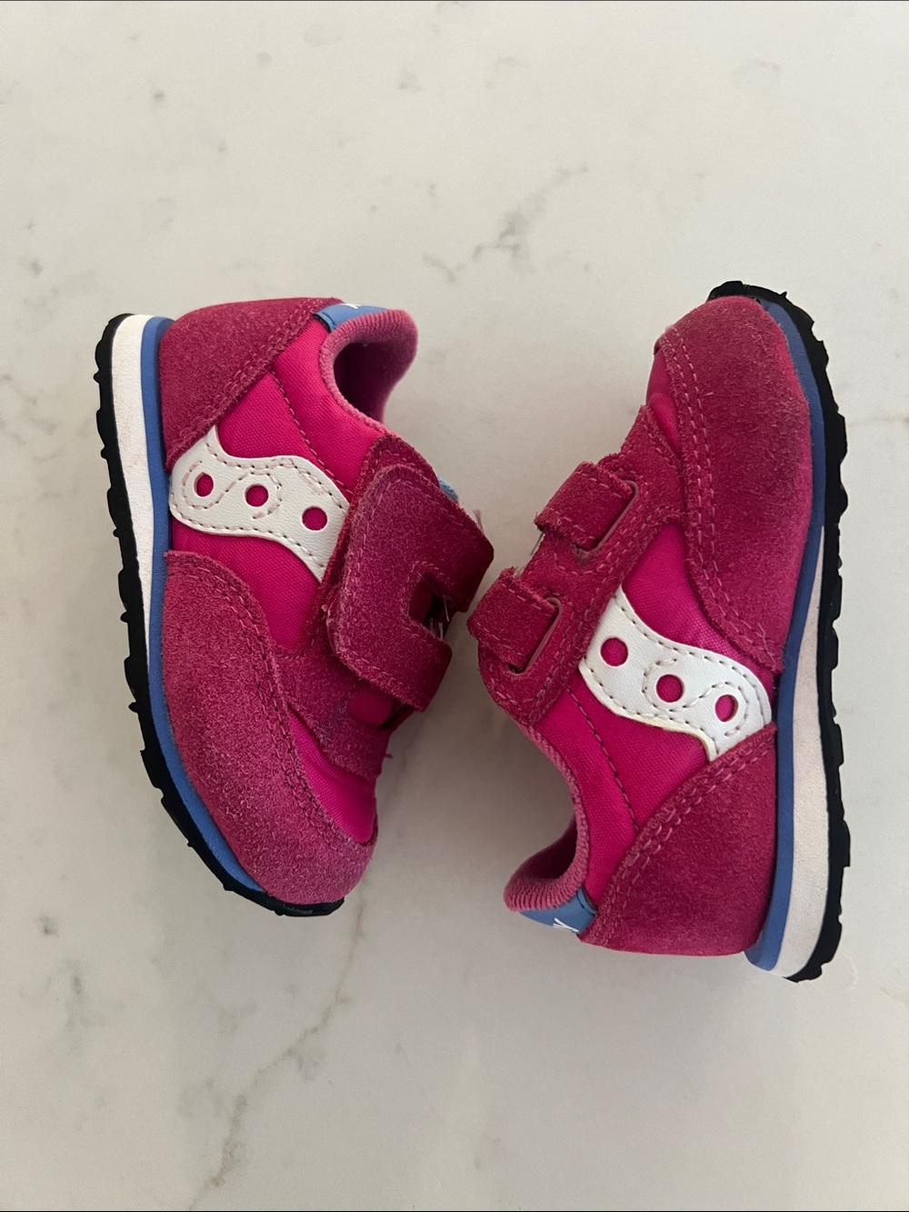 Saucony Jazz Kids Velcro Sneakers size 4